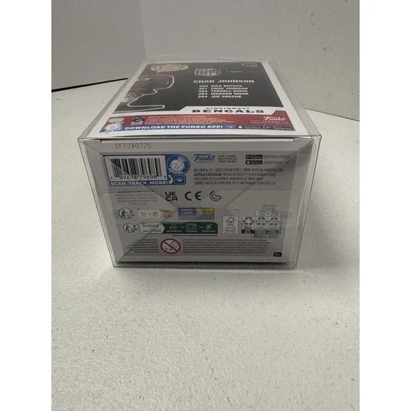 CHAD JOHNSON - Cincinnati Bengals - Funko Pop! NFL #261 Collectible Vinyl Figure - Picture 5 of 5